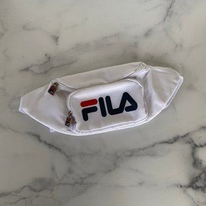 Fila Logo White Belt Bag